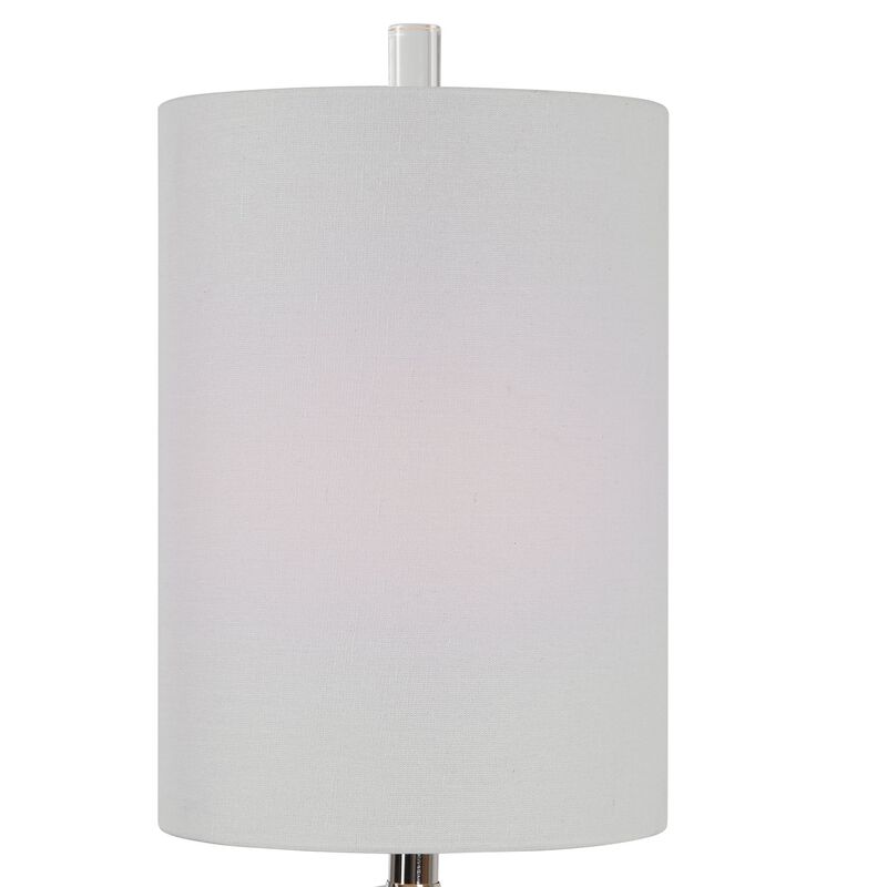 Uttermost Azaria Polished Nickel Buffet Lamp